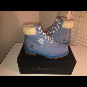 Denim Timberland Boots